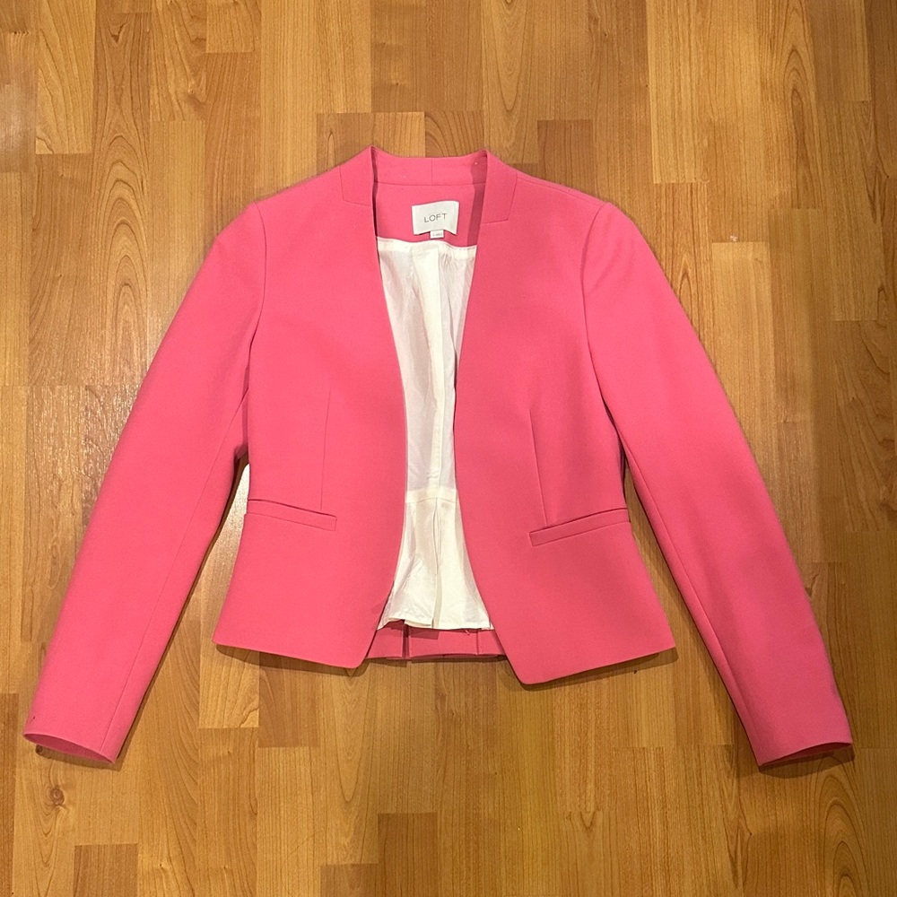 LOFT Vibrant Pink Women's Blazer